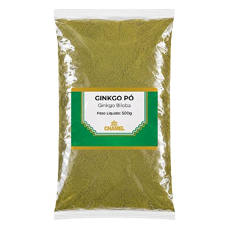 Ginkgo Biloba Em Pó Chamel Kg