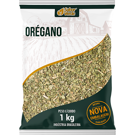 Orégano Premium 100% Puro Sabor Verde Kg