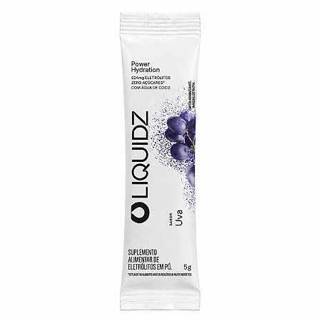 Sachê Eletrólitos em Pó Uva 70g Liquidz