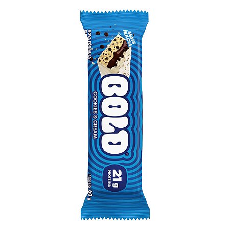 Barra de Proteína Cookies & Cream 60g Bold