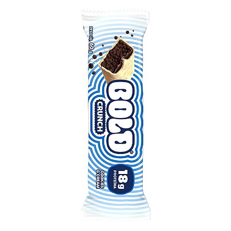 Barra de Proteína Crunch Cookies & Cream 60g Bold