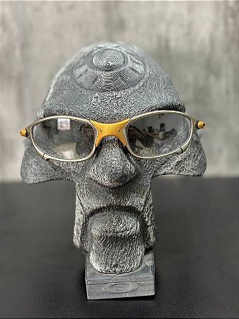 Juliet - Plasma Gold Cafe + Strap - Óculos de Sol Unissex UV400 Polarizado Lentes Policarbonato + Bag