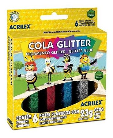 COLA GLITTER 6CORES