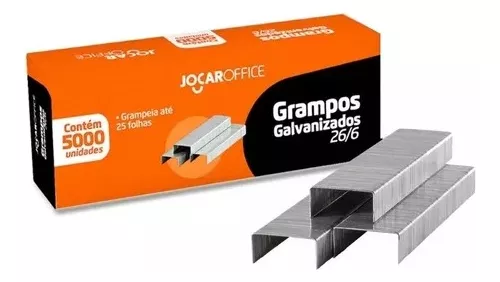 GRAMPOGALVANIZADO 26/6  COM 5000GRAMPOS