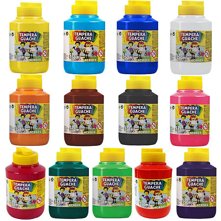 TINTA GUACHE 250ML