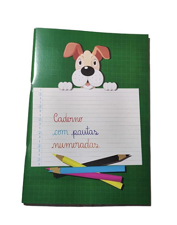 CADERNO BROCRURAO CARTONADO 123 - 60FL
