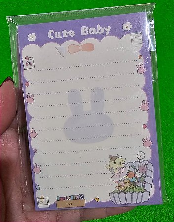 BLOCO ADESIVO DESENHADO 50 FLS