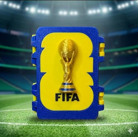 Porta Figurinhas Álbum Copa Do Mundo