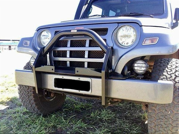 Protetor Grade Frontal Com Mesa De Guincho 1997/2000 Troller T4