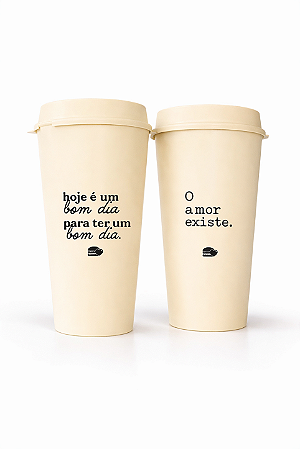 Copo HB Café Bege + Cordão