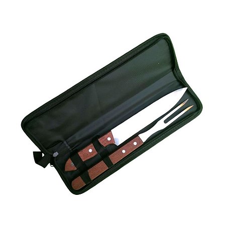 Conjunto Faca e Garfo com Bag
