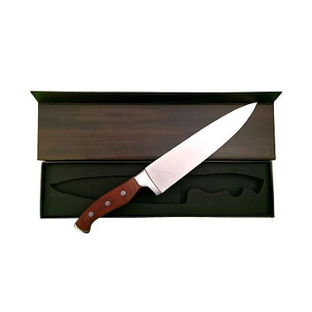 Faca Inox Profissional com Caixa 8"