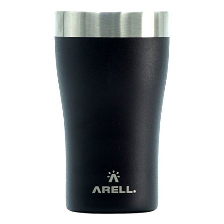 Copo Térmico Arell Inox 500ml - Cor Black Sand