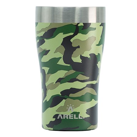 Copo Térmico Arell Inox 500ml - Cor Camou