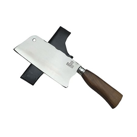 Cutelo Inox Cabo de Madeira