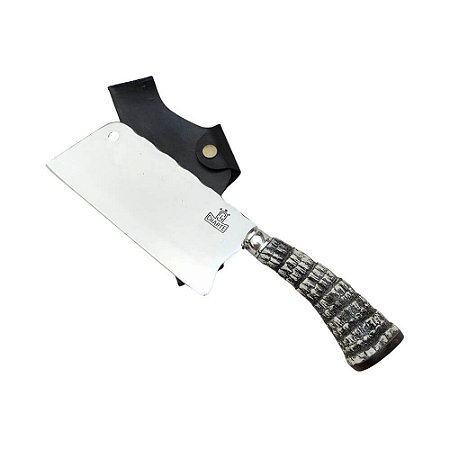Cutelo Inox 7" Cabo de Rabo de Tatu