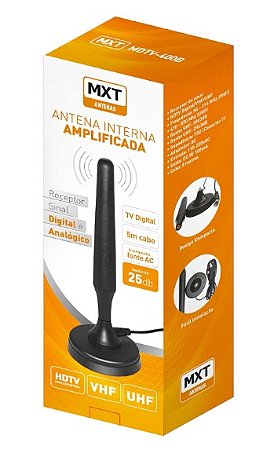 Antena Interna Amplificada MXT 25 DB