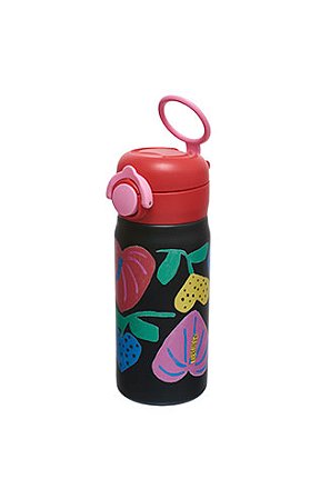 Garrafa Têrmica,  330 ml AMOR DE FLOR, FARM ZUMZUM.