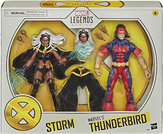 Bonecos Marvel Legends X Men Storm E Thunderbird - Hasbro - E9297