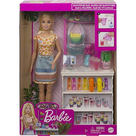 Supermercado da Barbie® Playset - MATTEL - FRP01 : :  Brinquedos e Jogos