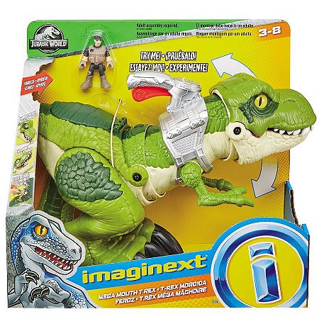 IMAGINEXT DINOSSAURO JURASSIC WORLD T-REX - GBN14