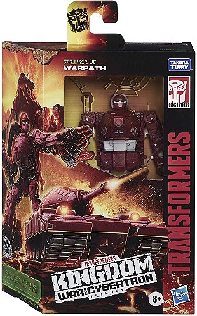 TRANSFORMERS KINGDOM DELUXE WARPATH - F0671 - HASBRO