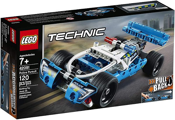 LEGO TECHNIC PERSEGUIÇÃO POLICIAL 42091