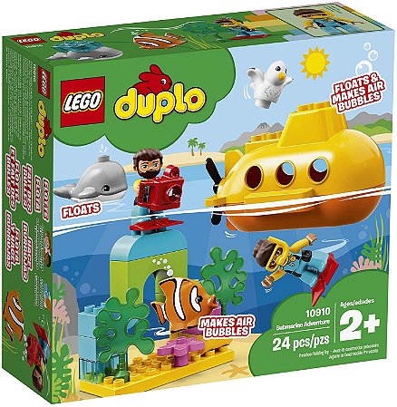 LEGO DUPLO AVENTURA DE SUBMARINO 10910