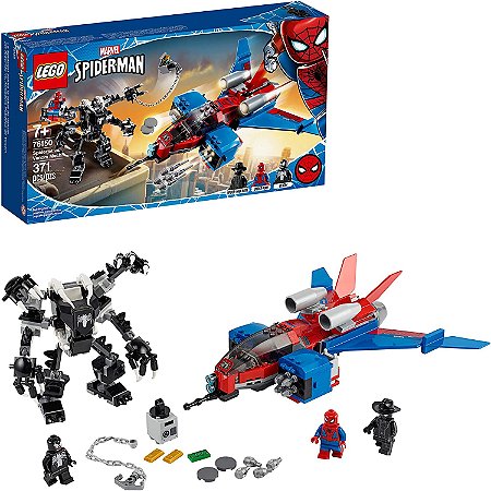 LEGO SUPER HEROES SPIDER JET VS. ROBO VENOM 76150