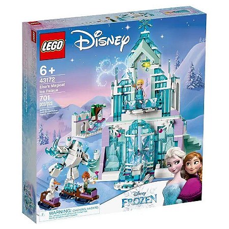 LEGO DISNEY O PALACIO DE GELO MAGICO DA ELSA 43172