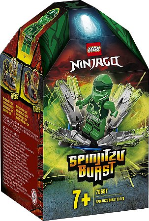 LEGO NINJAGO RAJADA DE SPINJITZU - LLOYD 70687