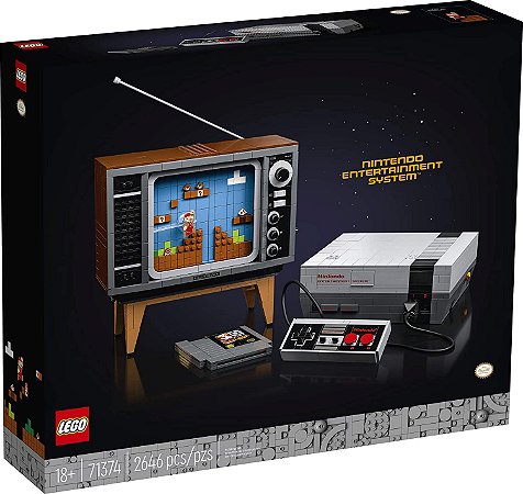 LEGO SUPER MARIO NINTENDO ENTERTAINMENT SYSTEM LEAF 71374