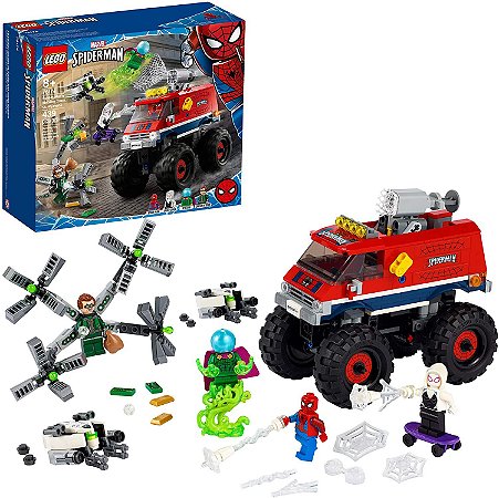LEGO SPIDER MAN CAMINHAO GIGANTE DE HOMEM-ARANHA VS. MYSTERIO 76174