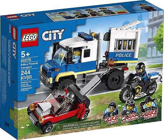 LEGO CITY TRANSPORTE DE PRISIONEIROS DA POLICIA 60276