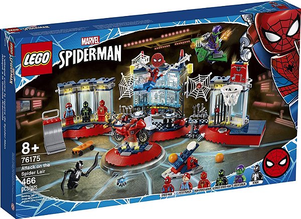 LEGO SPIDER MAN ATAQUE AO ABRIGO DE SPIDER-MAN 76175