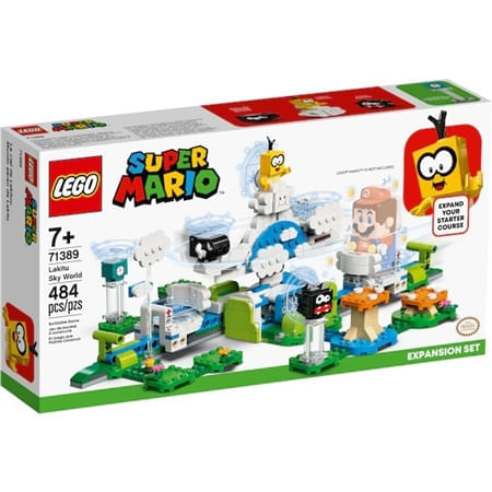 Lego Super Mario o Mundo Aéreo do Lakitu Set de Expansão 71389