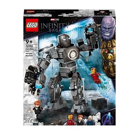 LEGO MARVEL IRON MAN: A AMEACA DE IRON MONGER 76190