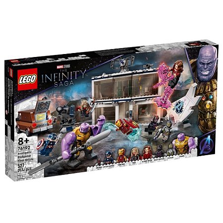 LEGO O COMBATE FINAL DOS VINGADORES: ENDGAME 76192