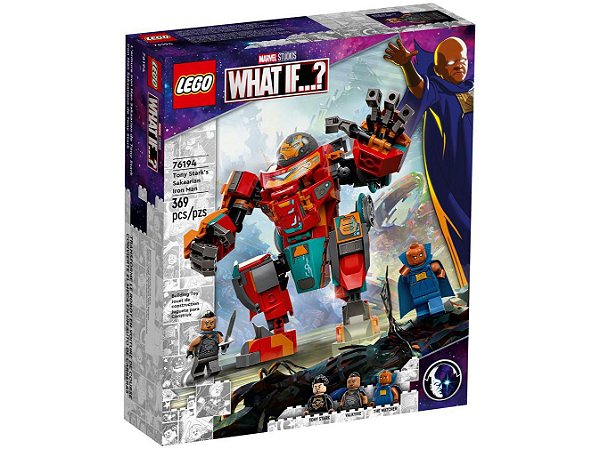 LEGO MARVEL HOMEM DE FERRO SAKAARIANO DE TONY STARK 76194