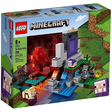 Boneco Minifigure Blocos De Montar Wither Minecraft Quantidade De Peças 10