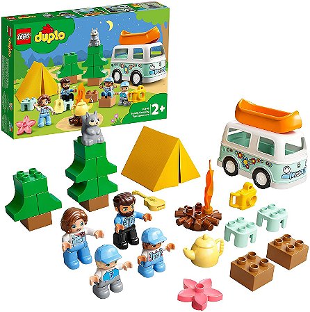 LEGO DUPLO AVENTURA FAMILIAR COM KOMBI 10946