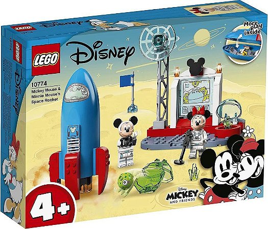 LEGO FOGUETE ESPACIAL DO MICKEY MOUSE E DA MINNIE MOUSE 10774