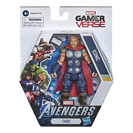 BONECO AVENGERS GAME VERSE THOR 6 POLEGADAS E9868