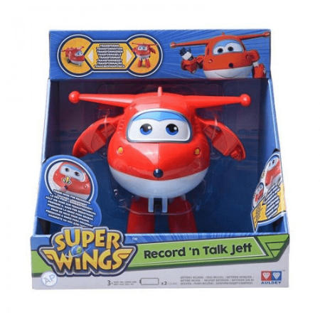 Boneco Super Wings Jett Grava e Fala - BARÃO - 8241-6