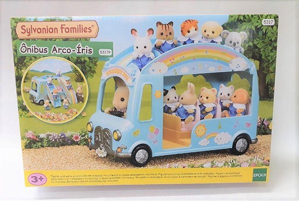 SYLVANIAN FAMILIES ONIBUS ARCO IRIS 5317