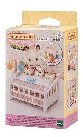 SYLVANIAN FAMILIES BERÇO COM MOBILE EPOCH 5534