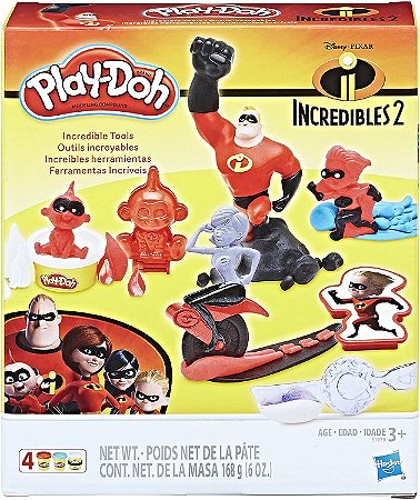 PLAY DOH DISNEY FERRAMENTAS OS INCRÍVEIS 2 E1939