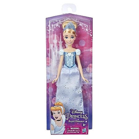 Boneca Disney Princesa Shimmer Cinderela F0897 Hasbro