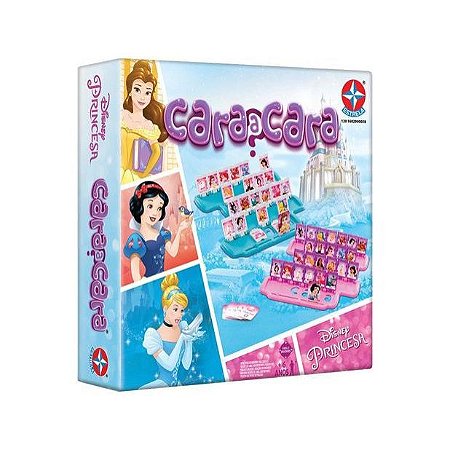 Jogo Cara A Cara Princesas Disney Estrela 1201602900062