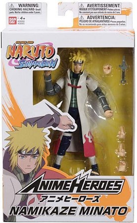 Naruto Boneco Articulado Bandai Personagem Minato Namikaze – Fun